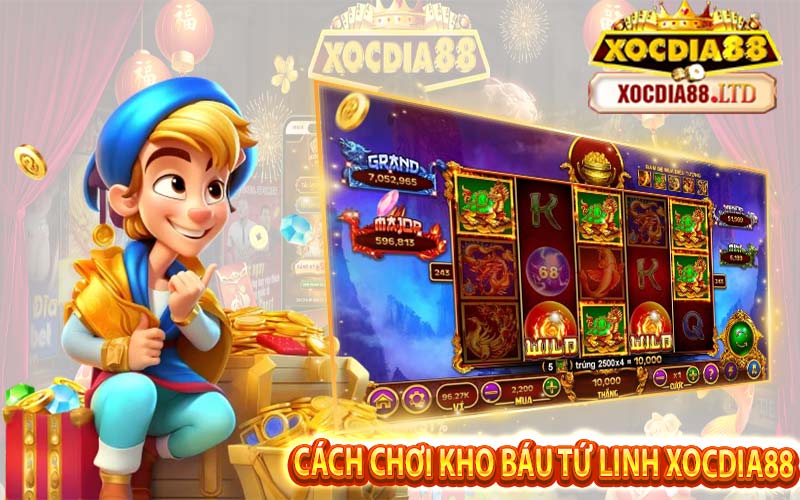 Cách chơi kho báu tứ linh trên cổng game Xocdia88 đơn giản